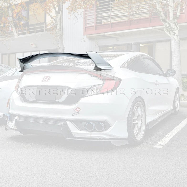Honda Civic FC Coupe Type R Conversion Matte Black Rear Trunk Spoiler 2016-2020