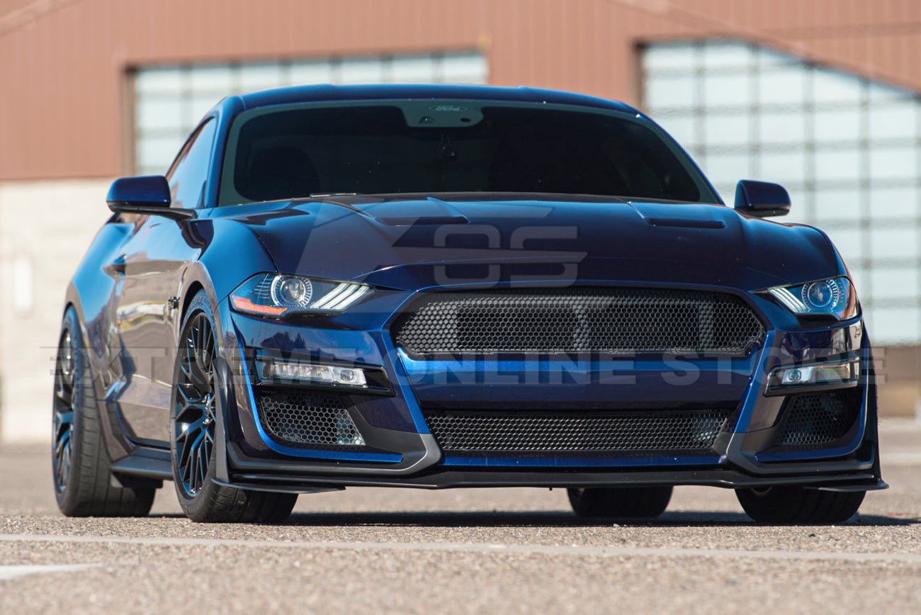 Ford Mustang S550 Facelift GT500 Style Front Bumper Conversion Kit 2018-2023