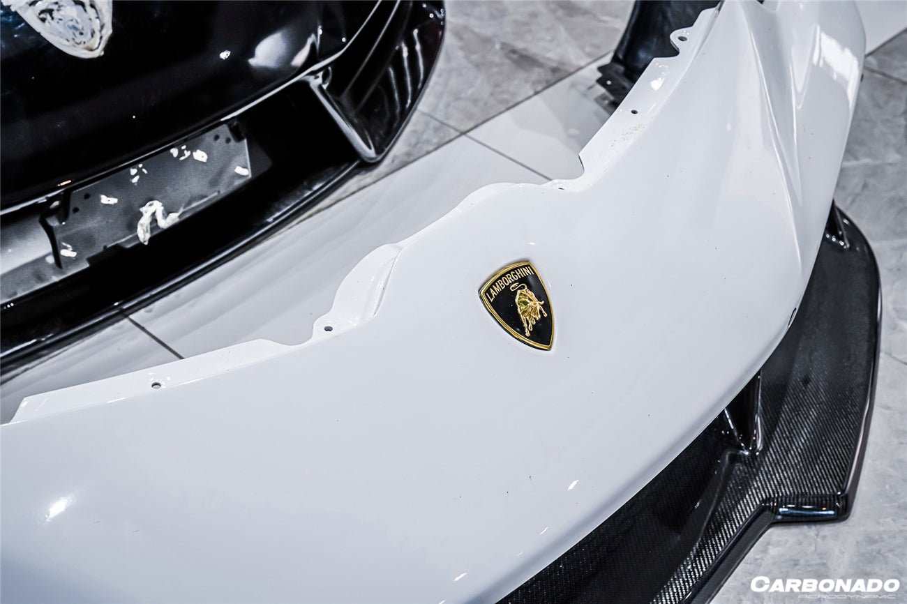2015 - 2025 Lamborghini Huracan LP610 & LP580 & EVO & Tecnica VRS Style Front Bumper