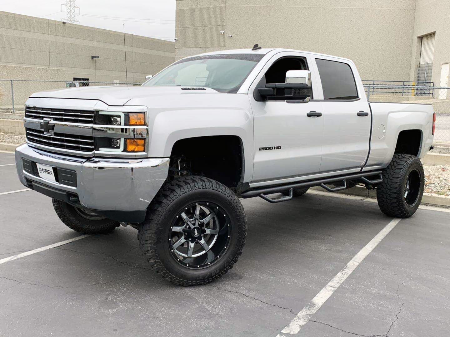 15-19 Chevrolet Silverado 2500HD/3500HD PRO-Series Halogen Projector Headlights Black | AlphaRex