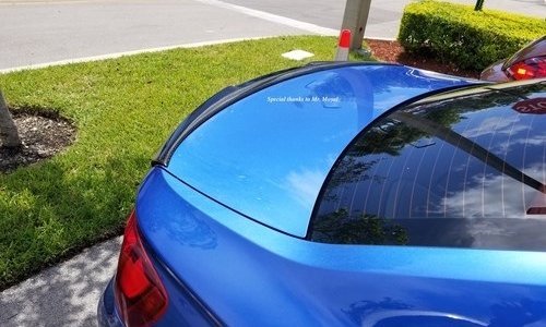 2015 - 2023 Mercedes Benz C205 Dry Carbon Spoiler