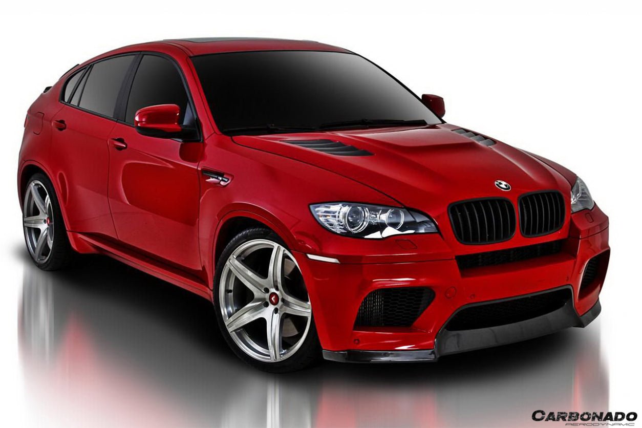 2009-2014 BMW E70 E71 X5M X6M VS Style Carbon Fiber Front Lip