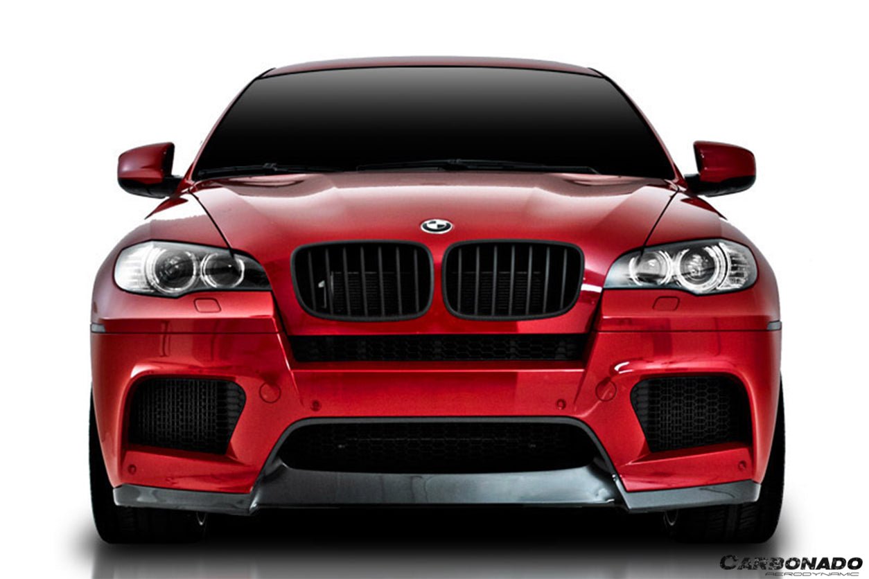 2009-2014 BMW E70 E71 X5M X6M VS Style Carbon Fiber Front Lip