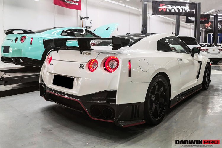 2008 - 2016 Nissan GTR R35 CBA DBA Ver15 NSM Style Part Carbon Fiber Full Body Kit