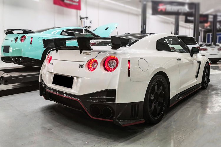 2008 - 2022 Nissan GTR R35 CBA DBA EBA NSM Style Carbon Fiber Trunk Spoiler Wing
