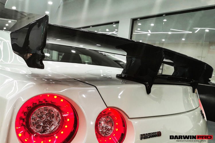2008 - 2022 Nissan GTR R35 CBA DBA EBA NSM Style Carbon Fiber Trunk Spoiler Wing