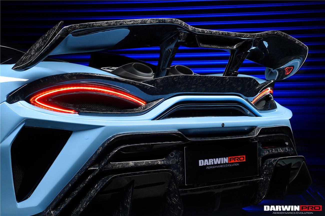 2015 - 2021 McLaren 540C & 570s BKSS Style Rear Bumper and Wing and Engine Trunk and Exhaust