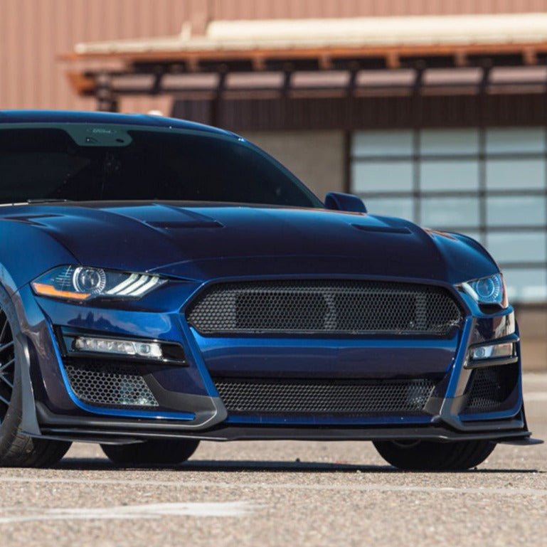 Ford Mustang S550 Facelift GT500 Style Front Bumper Conversion Kit 2018-2023