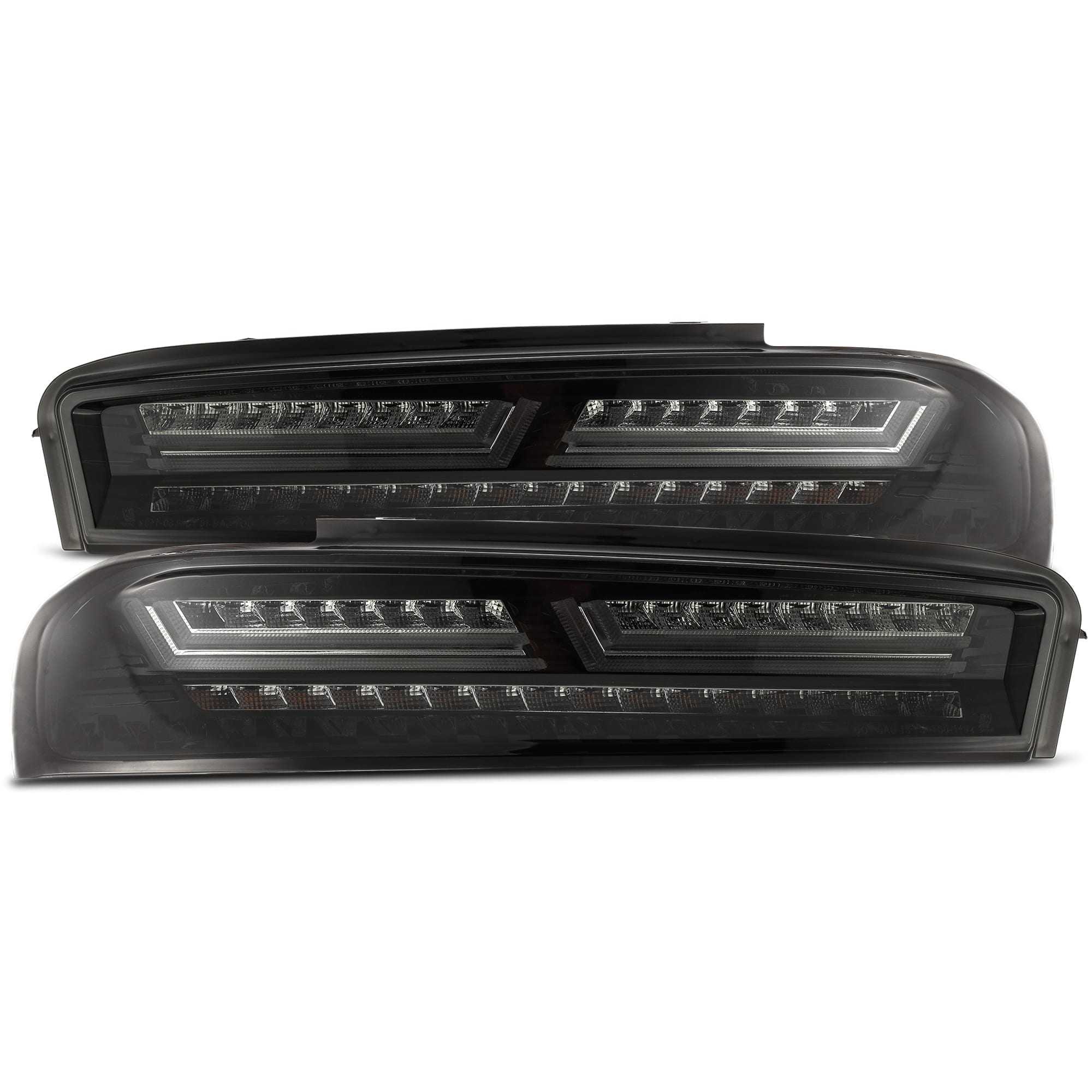 16-18 Chevrolet Camaro PRO-Series LED Tail Lights Jet Black | AlphaRex