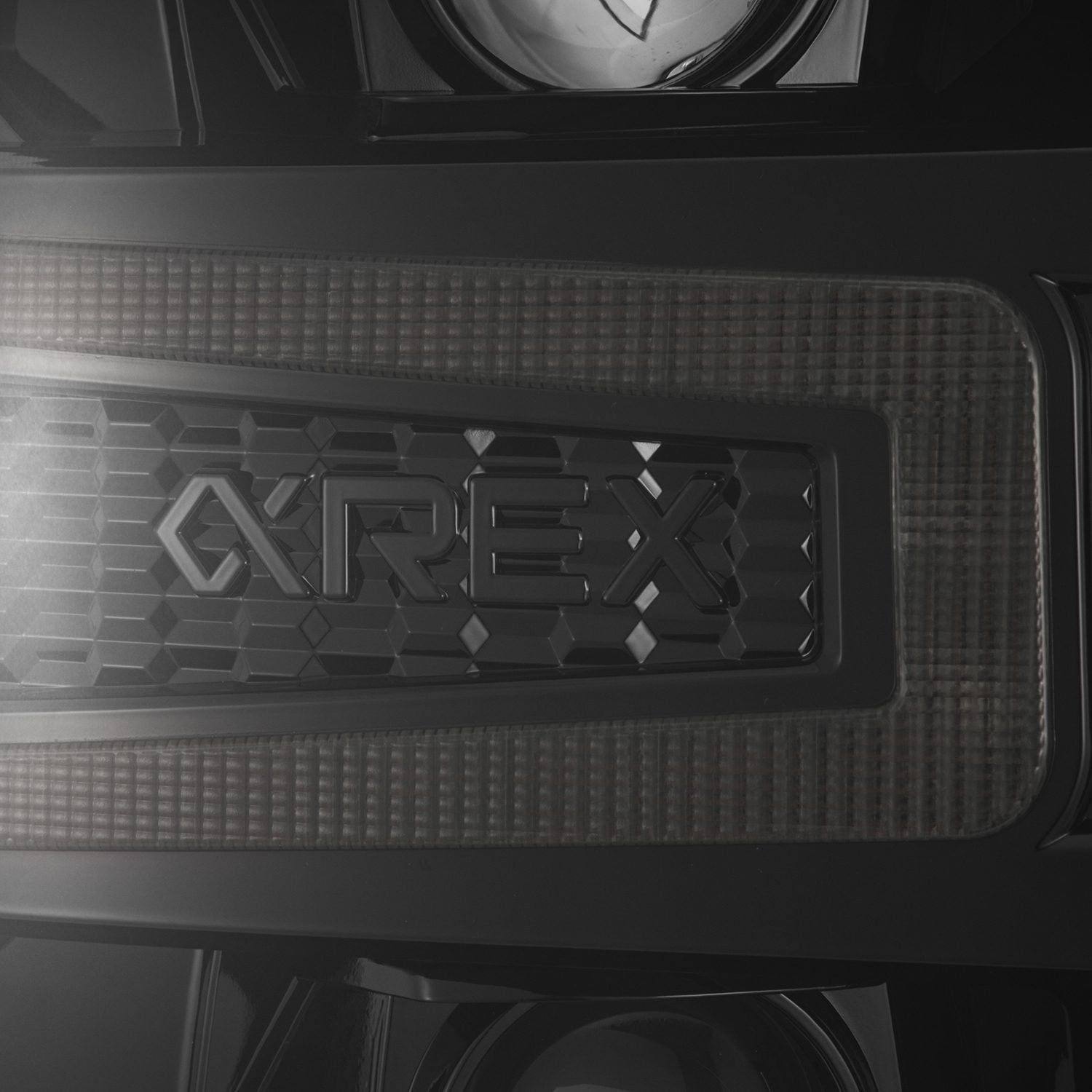 16-18 Chevrolet Silverado 1500 LUXX-Series LED Projector Headlights Alpha-Black | AlphaRex