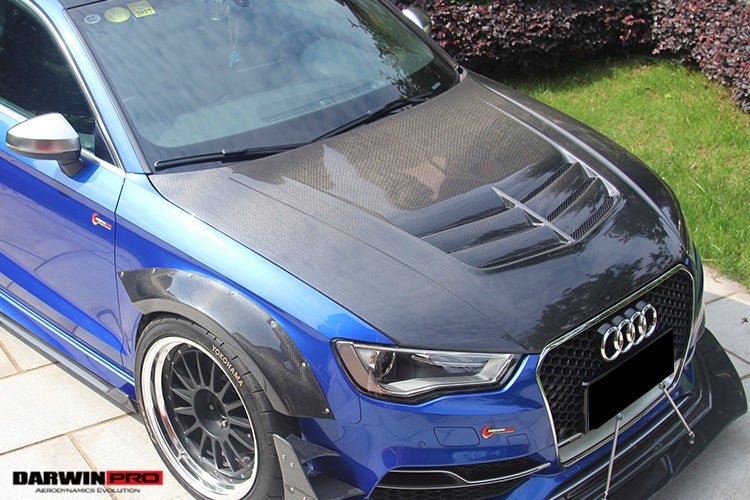 2013 - 2016 Audi S3/ A3 Sedan BKSS Style Hood