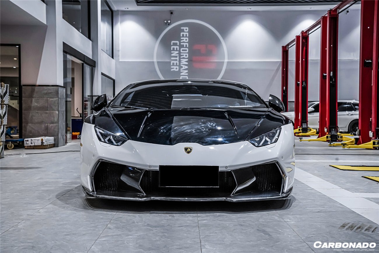 2015 - 2025 Lamborghini Huracan LP610 & LP580 & EVO & Tecnica VRS Style Front Bumper