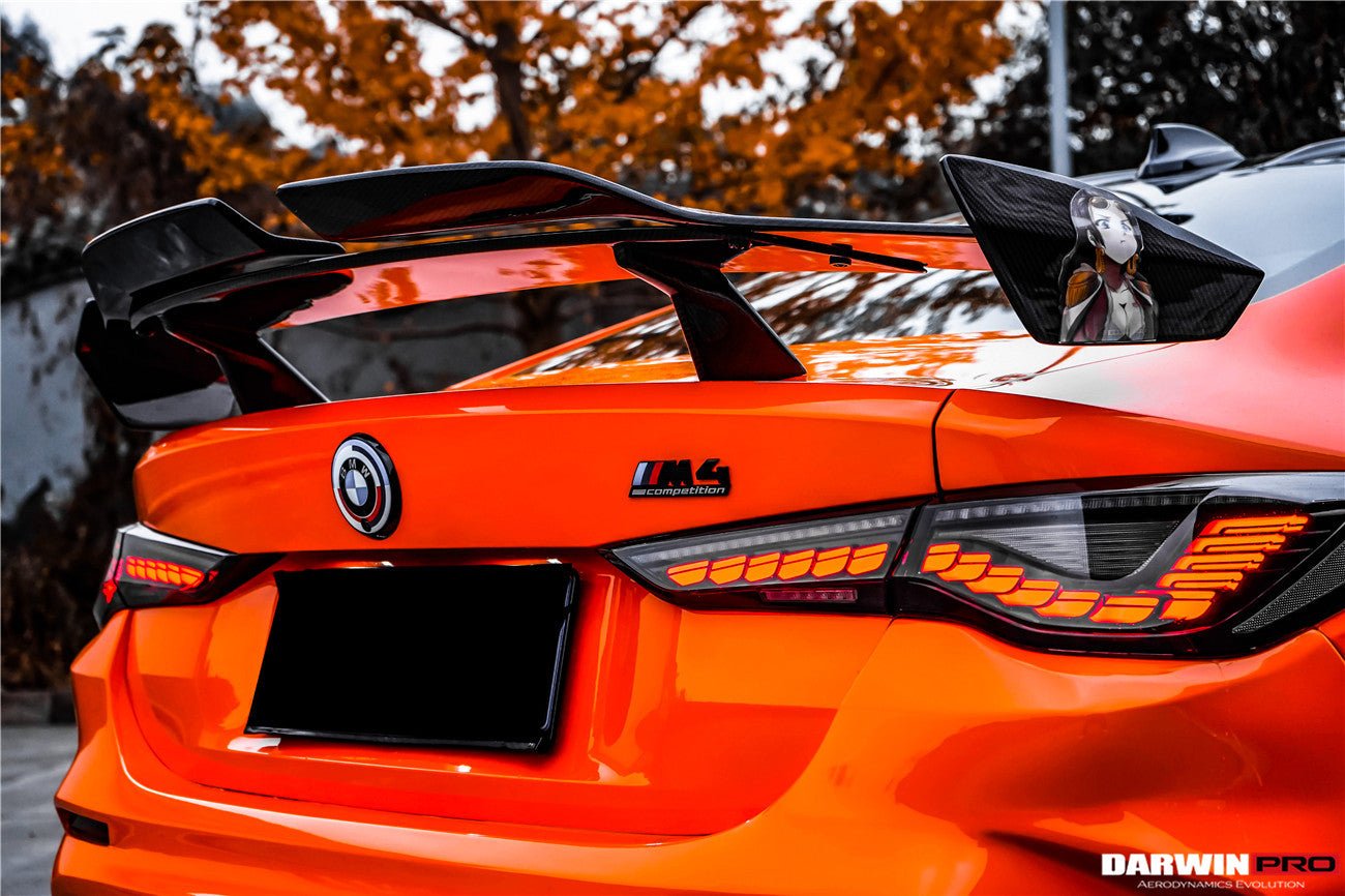 2021-2025 BMW M4 G82 & 4 Series G22 BKSSII Style Carbon Fiber Trunk Spoiler