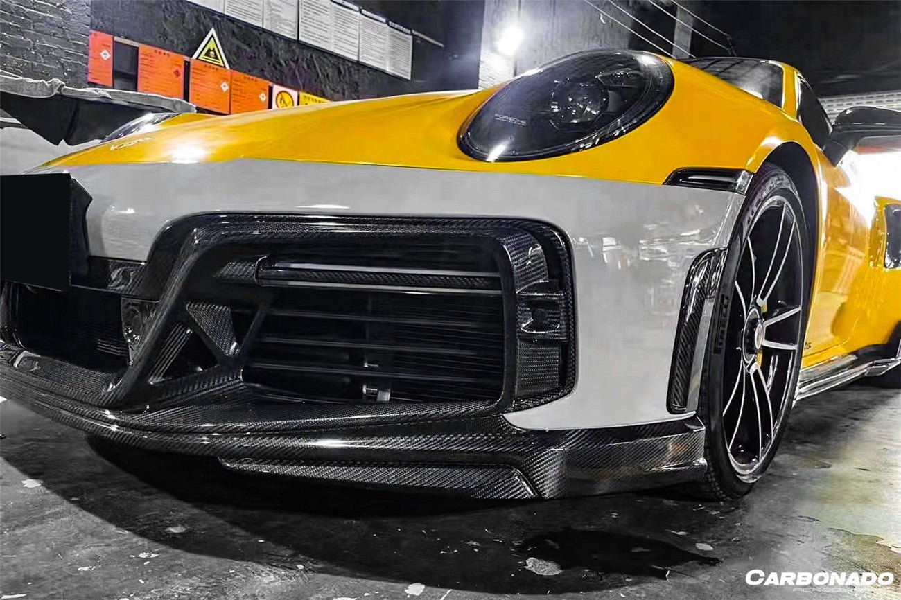 2020 - 2023 Porsche 911 992 Turbo S TA Style Front Bumper