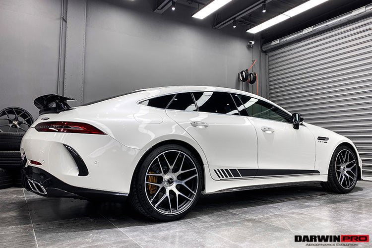 2019 - 2025 Mercedes Benz AMG GT63/S 4Door Coupe X290 Carbon Fiber Side Skirts
