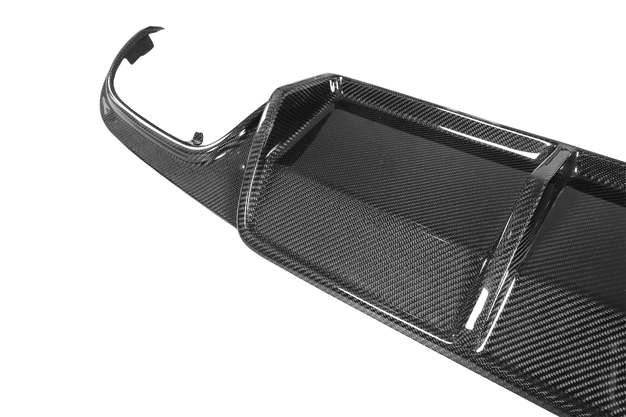 2008 - 2011 Mercedes Benz W204 C63 AMG AK Style Carbon Fiber Rear Lip