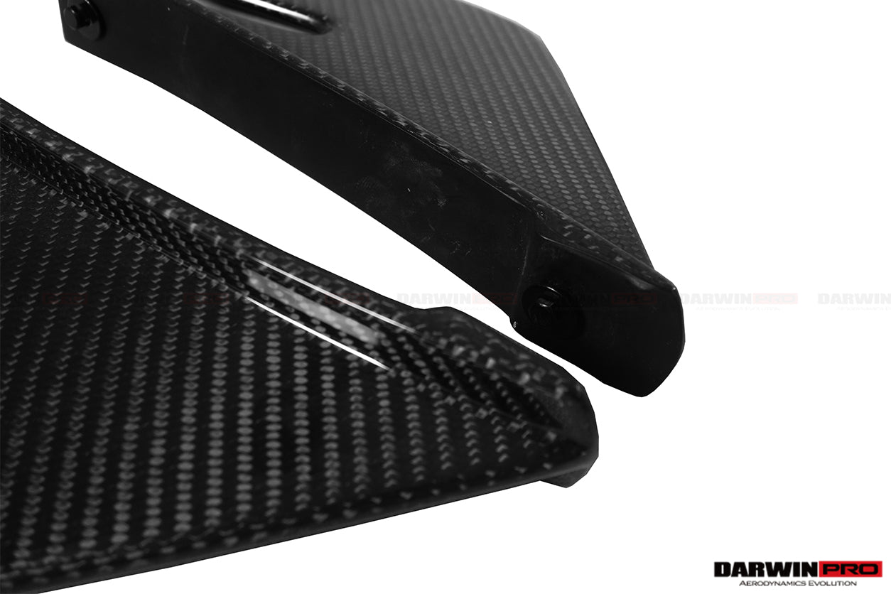 2009 - 2014 Ferrari California BKSS Style Carbon Fiber Rear Diffuser Canards