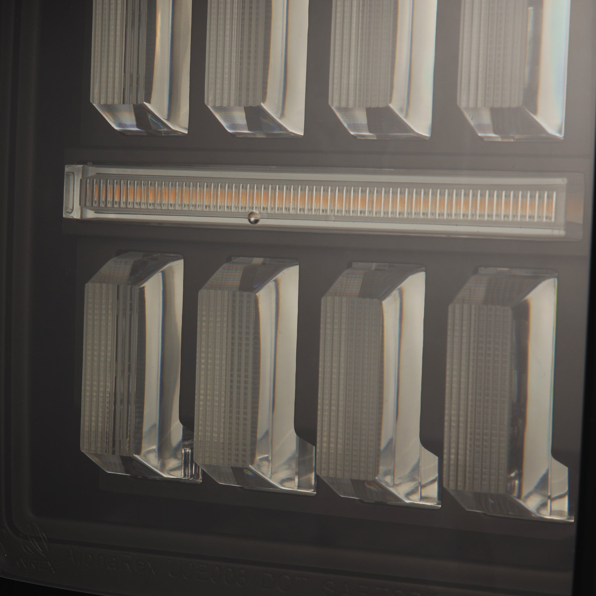 18-25 Jeep Wrangler JL NOVA-Series Prismatic LED Tail Lights Black-Red | AlphaRex