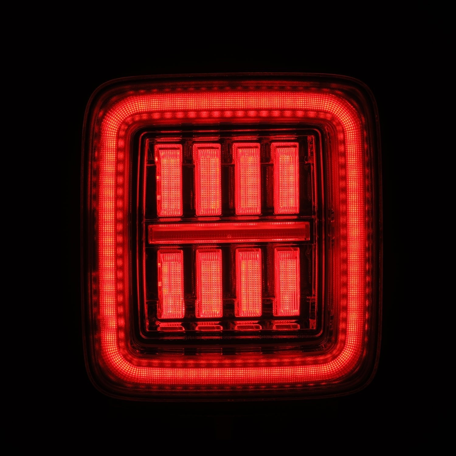 18-25 Jeep Wrangler JL NOVA-Series Prismatic LED Tail Lights Clear | AlphaRex