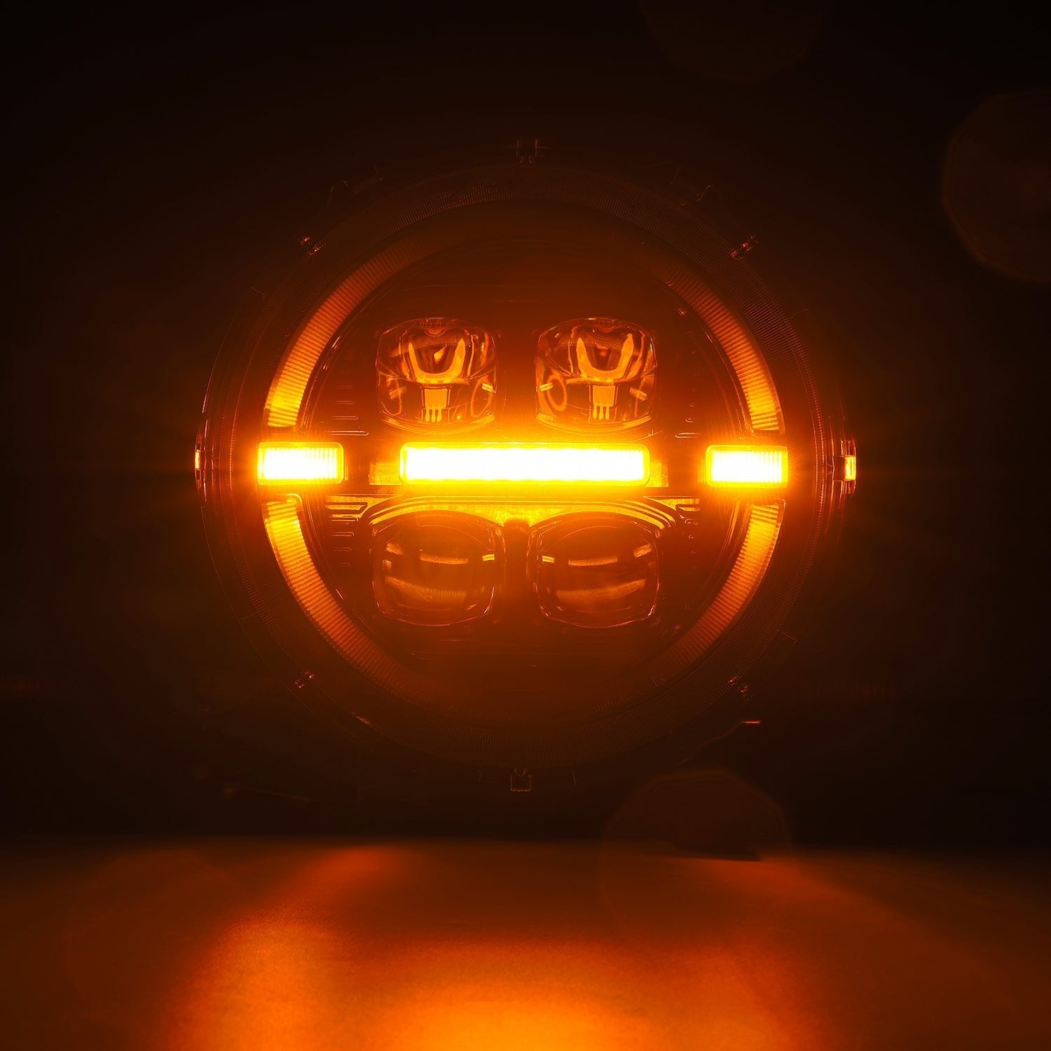 18-25 Jeep Wrangler JL/Gladiator JT NOVA-Series LED Projector Headlights Alpha-black | AlphaRex