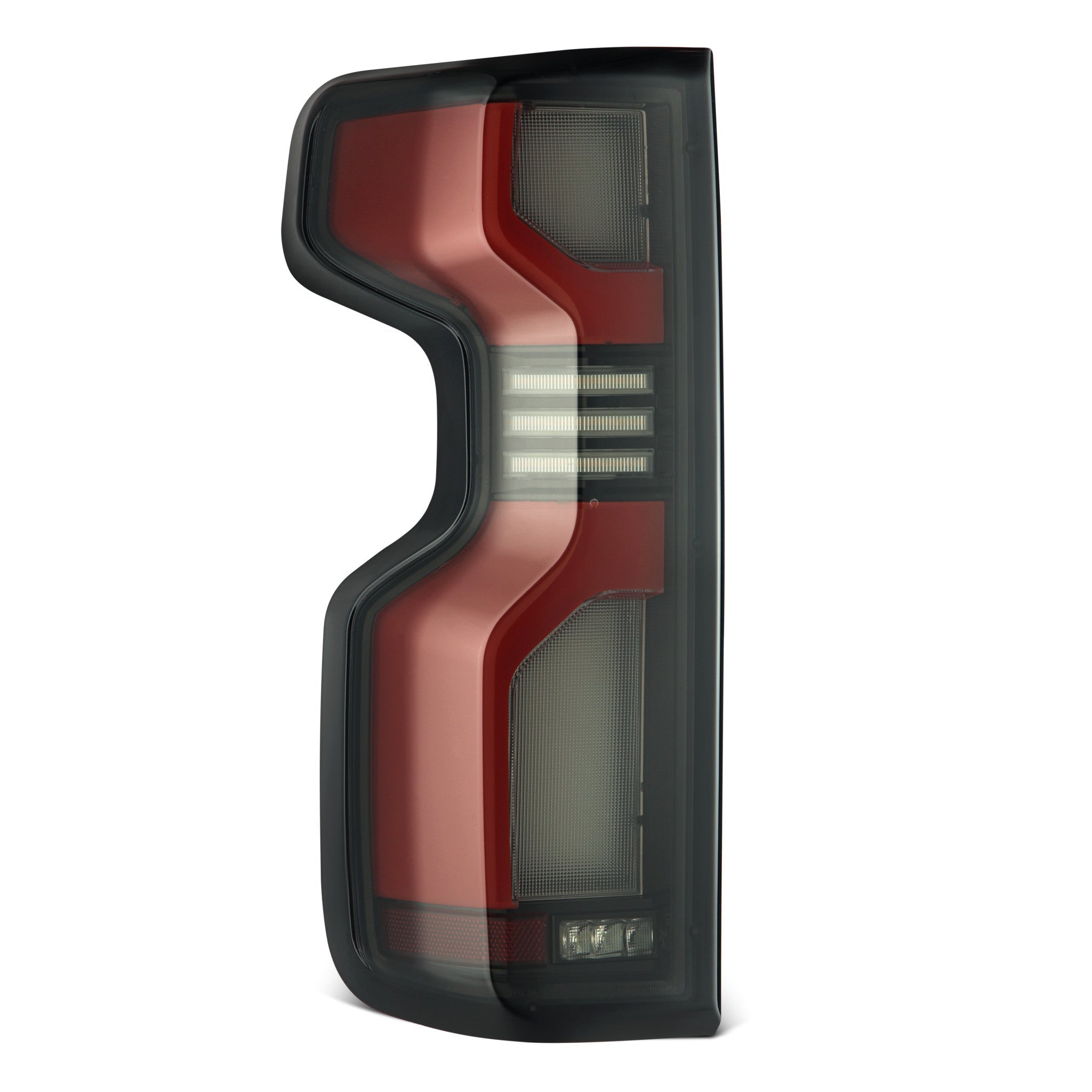 19-25 Chevrolet Silverado 1500 / 20-25 Silverado 2500HD/3500HD LUXX-Series LED Tail Lights Black Red | AlphaRex