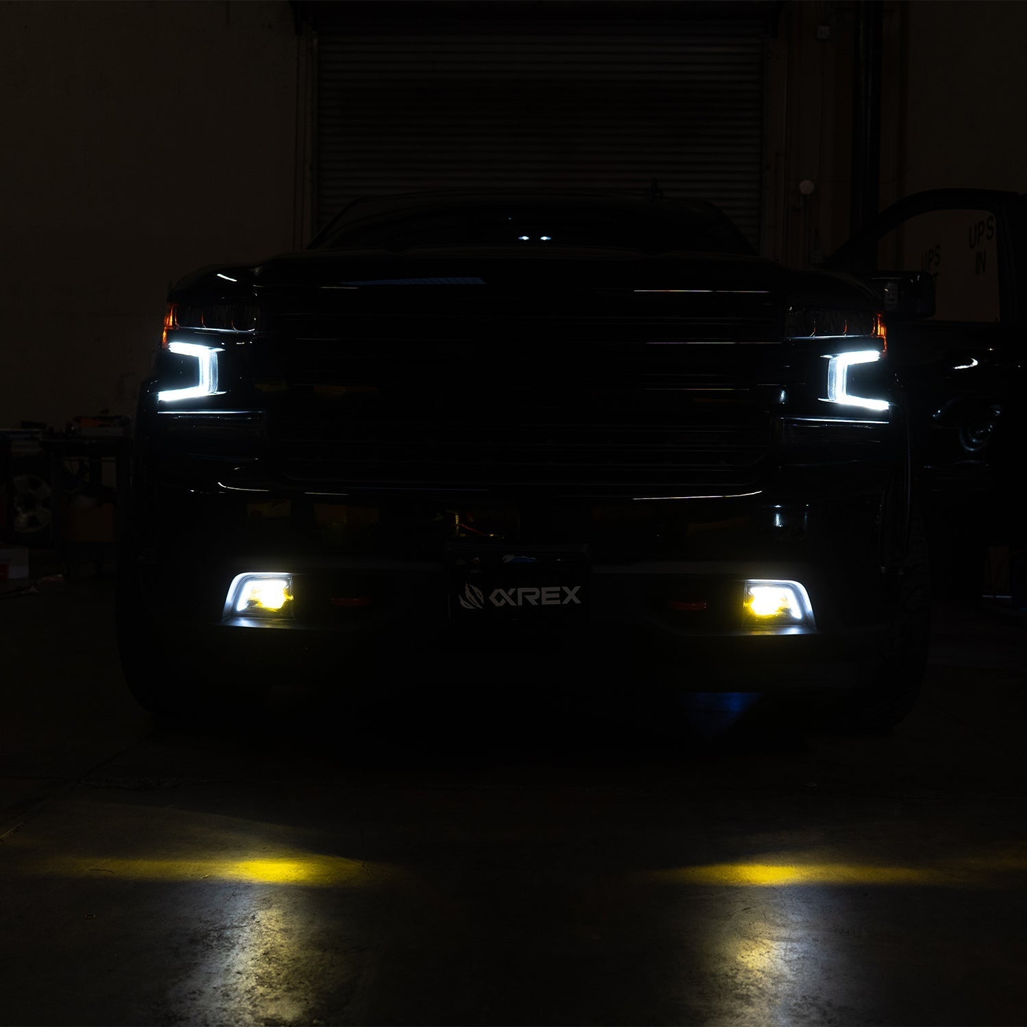 19-23 Chevrolet Silverado 1500/19-23 Chevrolet Silverado 2500HD/3500HD DoubleTap Dual Color LED Projector Fog Lights | AlphaRex