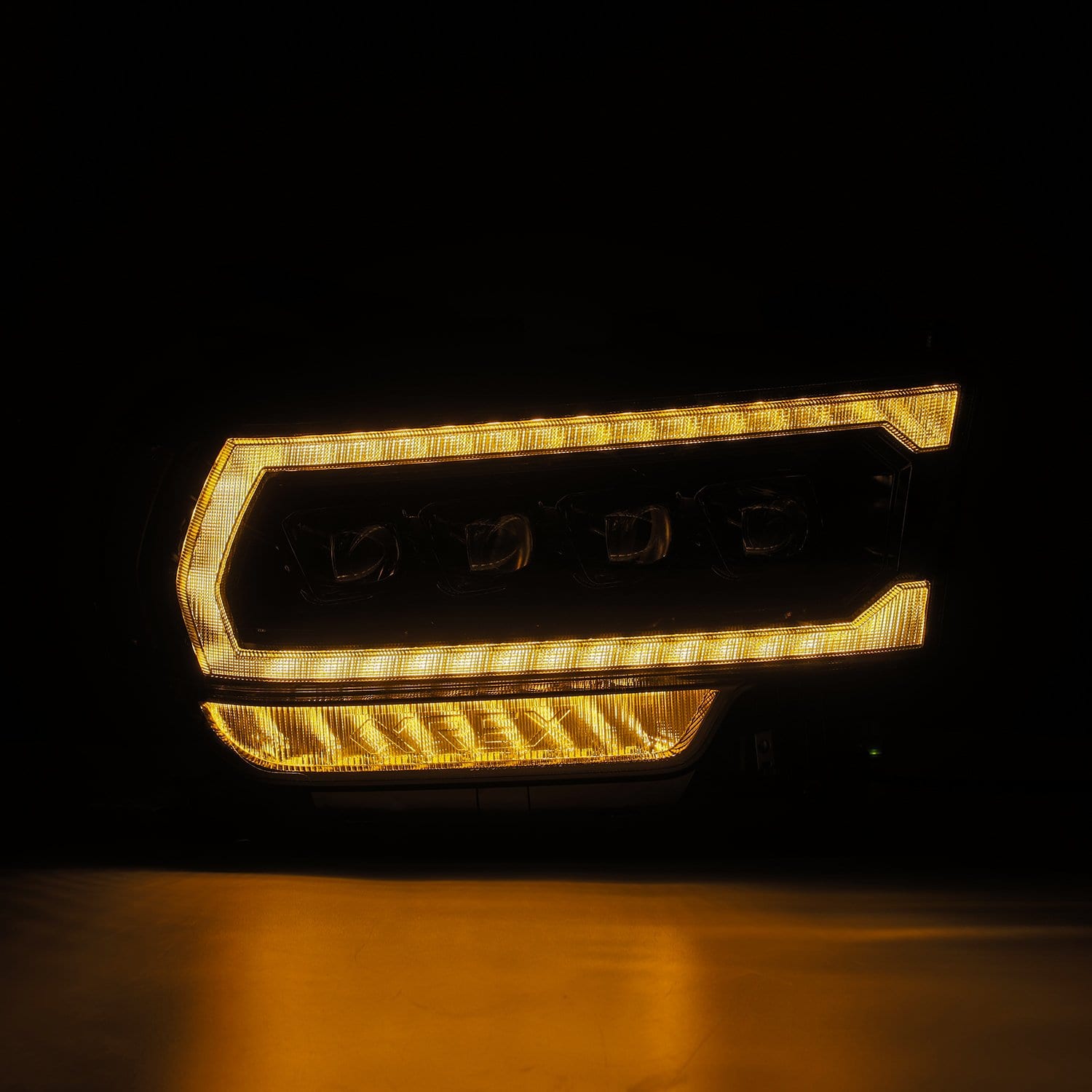 19-24 Ram 2500/3500/4500/5500 NOVA-Series LED Projector Headlights Alpha-Black | AlphaRex