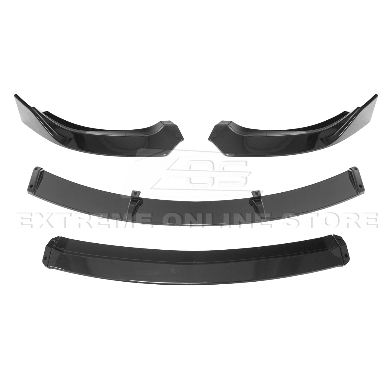 Chevrolet Trailblazer RS Performance Style Gloss Black / Matte Black Front Lip Splitter 2021-2023