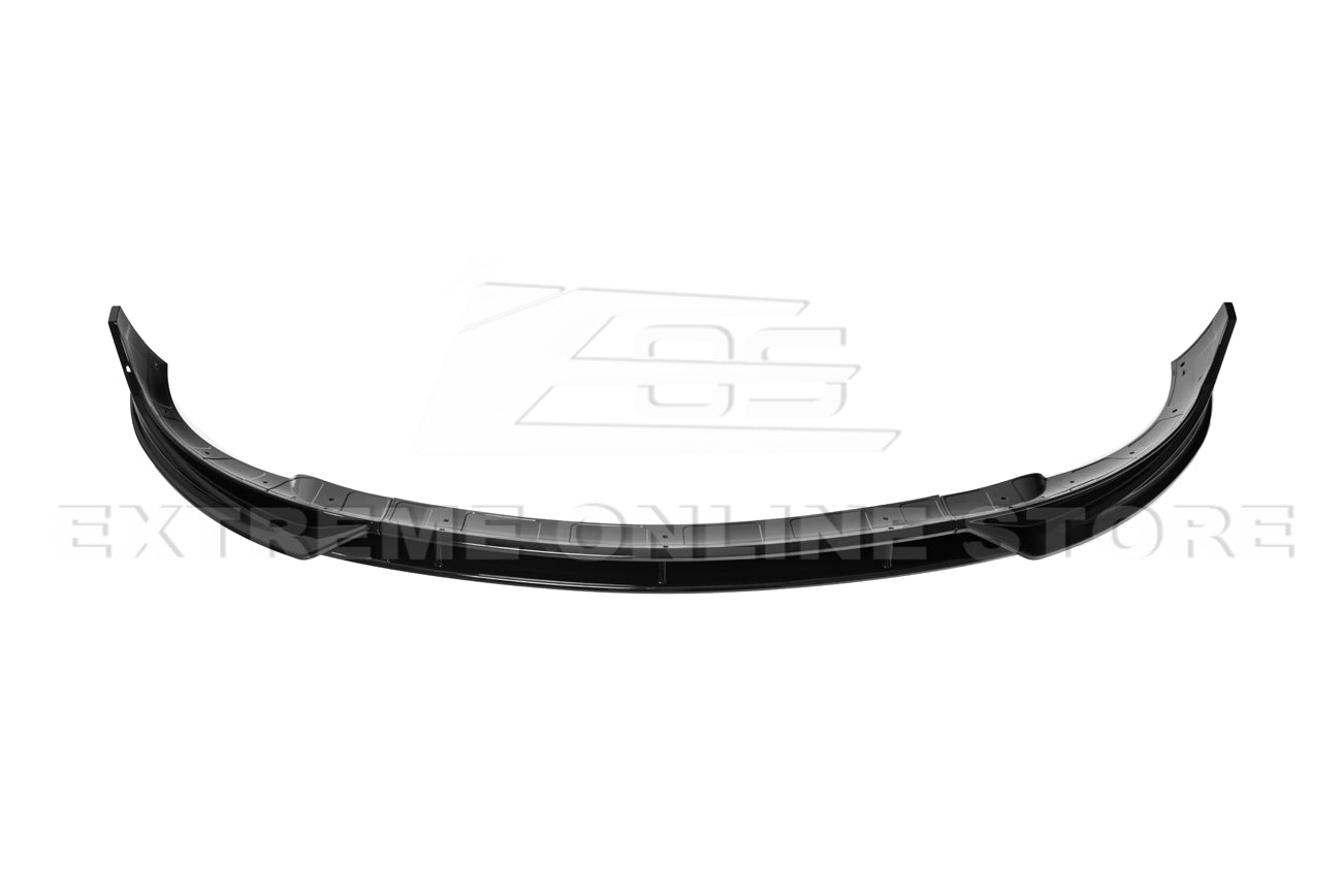 Tesla Model Y Performance Style Gloss Black Front Splitter Lip Side Skirts Kit 2020-2024