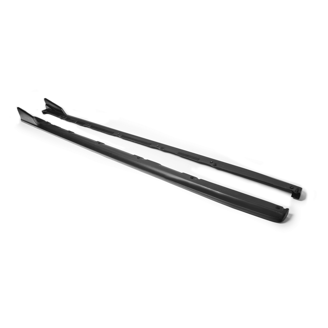 Subaru WRX STI VA CS Version 2 Carbon Fiber Primer Black Side Skirts Rocker Panels 2015-2021