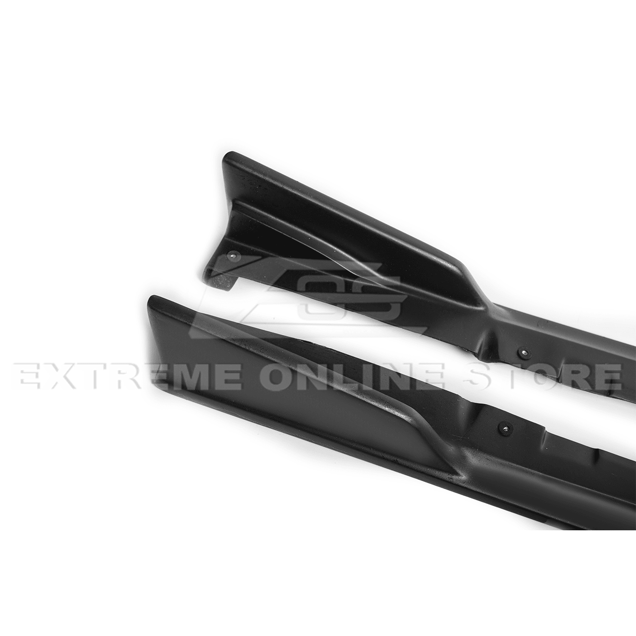 Subaru WRX STI VA CS Version 2 Carbon Fiber Primer Black Side Skirts Rocker Panels 2015-2021