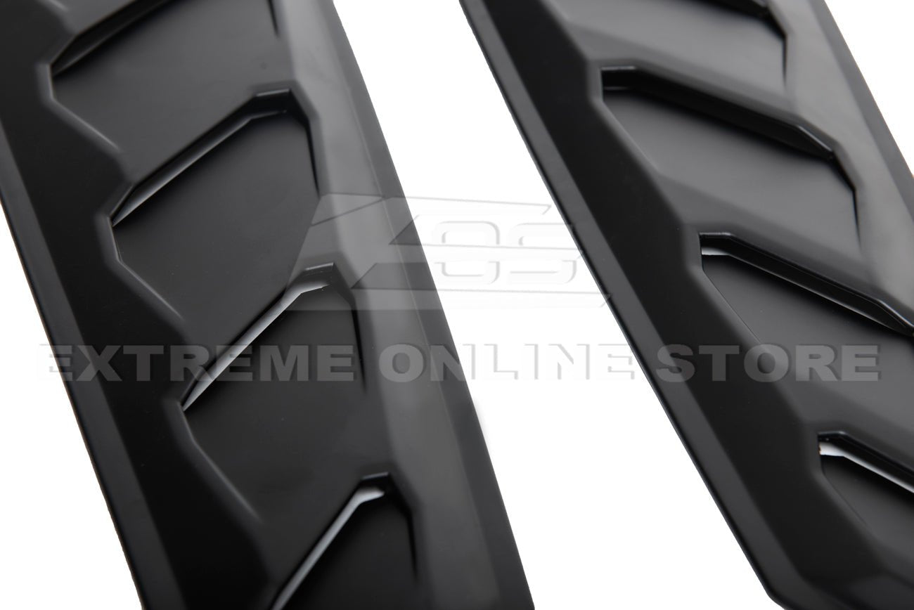 Chevrolet Camaro 6th Gen Matte Black Rear Window Louver Coupe 2016-2024