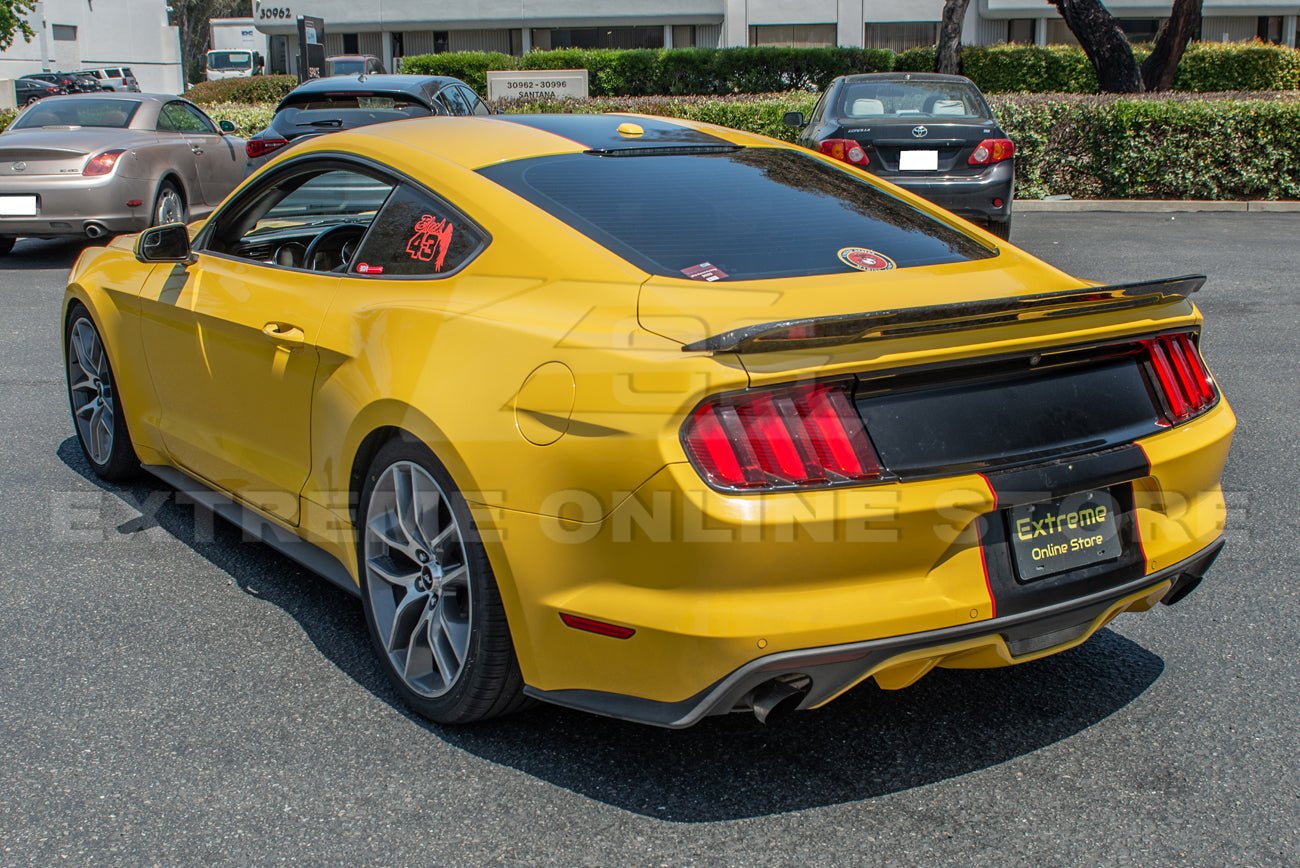 Ford Mustang S550 GT350 Style Carbon Fiber Rear Spoiler 2015-2023