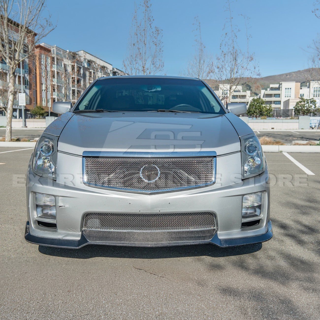Cadillac CTS-V Carbon Fiber Front Lip Splitter 2003–2008