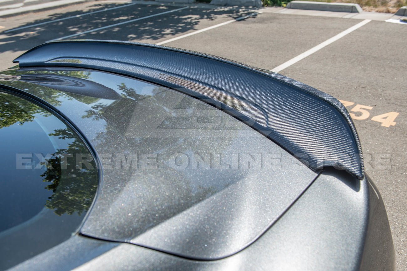 Ford Mustang S550 GT350 Style Carbon Fiber Rear Spoiler 2015-2023