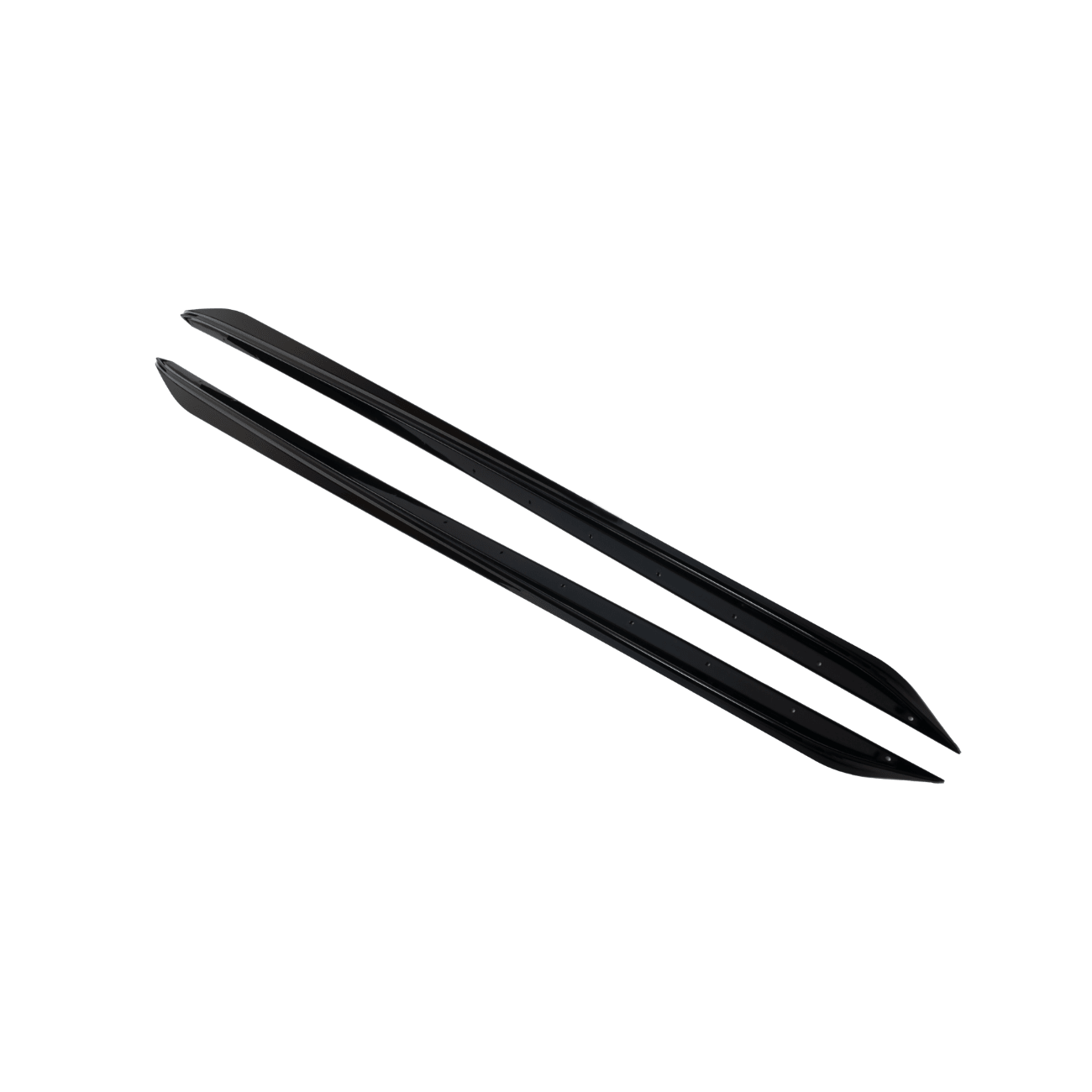 BMW G20 G28 3 Series M Sport EOS Style Gloss Black Front Lip Splitter Side Skirts Kit 2019-Up