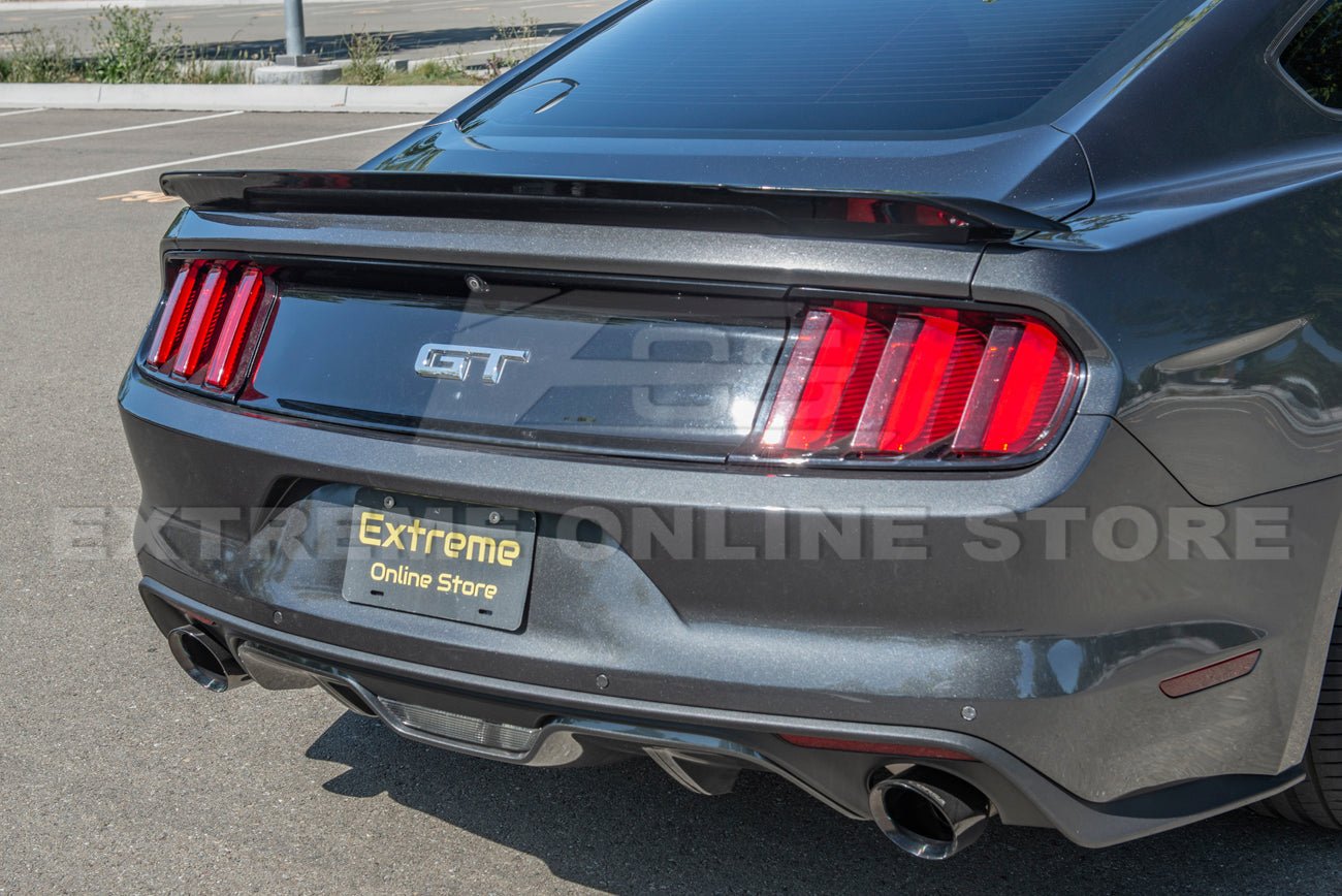 Ford Mustang S550 GT350 Style Carbon Fiber Rear Spoiler 2015-2023