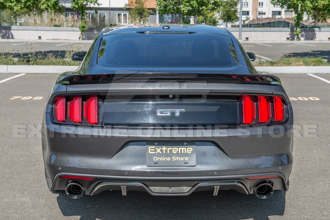 Ford Mustang S550 GT350 Style Carbon Fiber Rear Spoiler 2015-2023