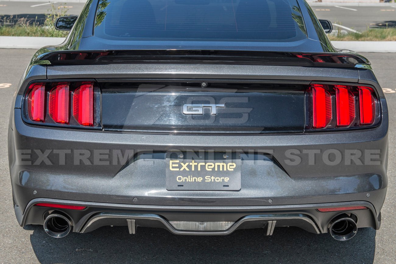 Ford Mustang S550 GT350 Style Carbon Fiber Rear Spoiler 2015-2023