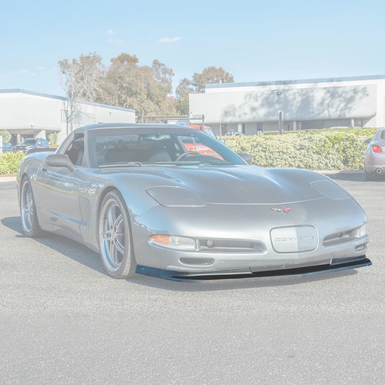 Chevrolet Corvette C5 EOS Style Front Vented Lip Splitter 1997-2004