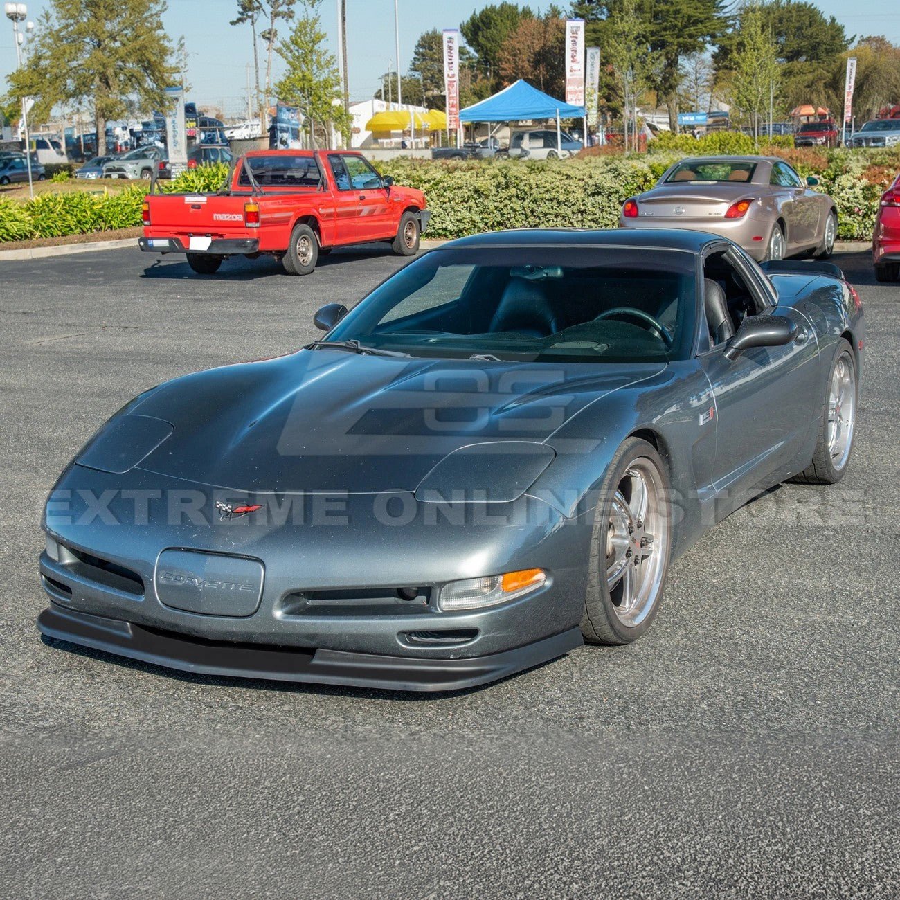 Chevrolet Corvette C5 EOS Style Front Vented Lip Splitter 1997-2004