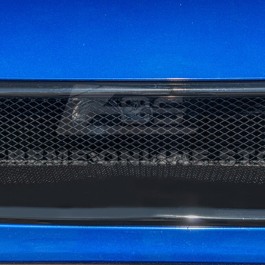 Subaru WRX STI VA CS Style Matte Gloss Black Front Mesh Grille Vent Cover 2018-2021