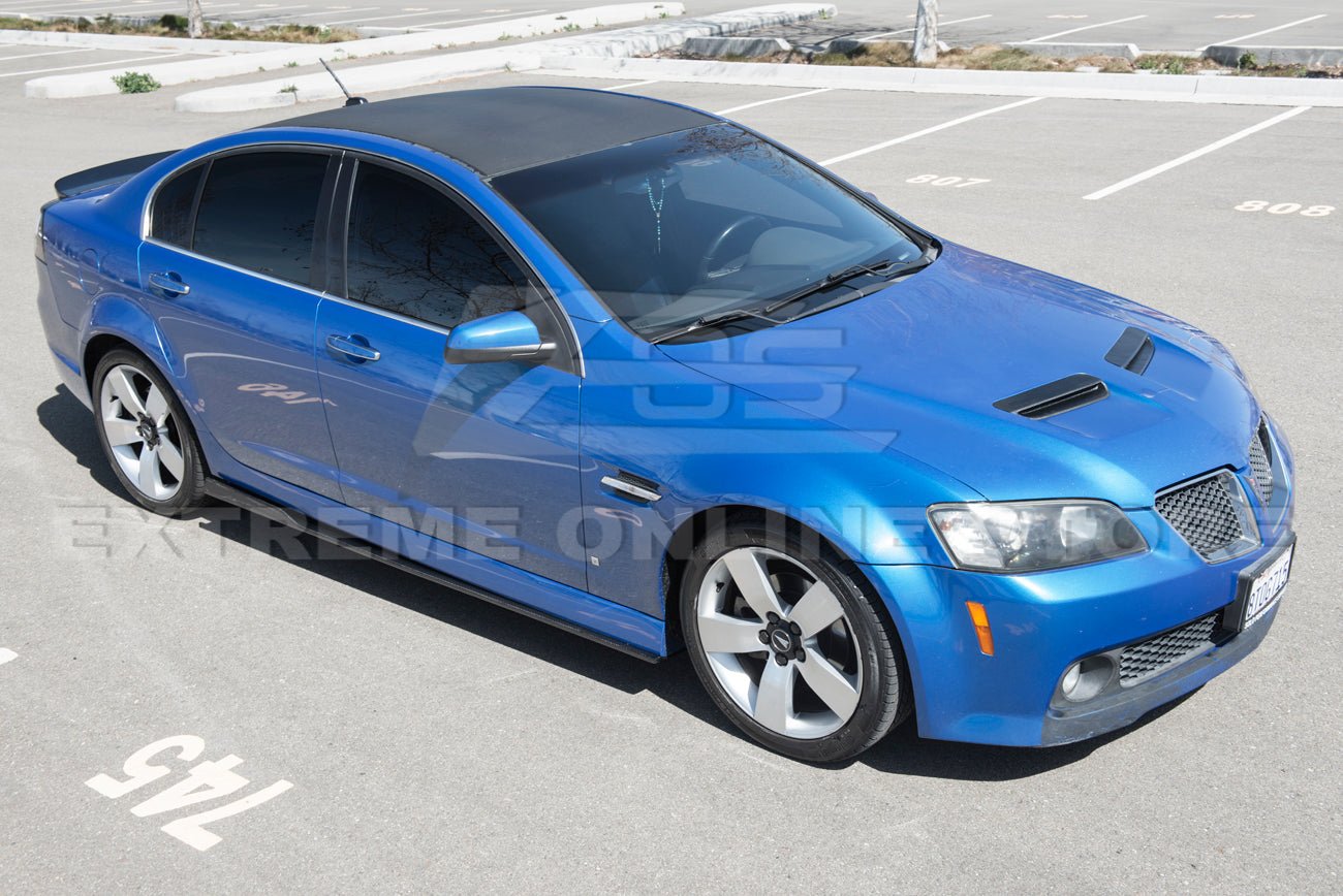 Pontiac G8 Carbon Fiber Side Skirt Rocker Panels 2008-2009