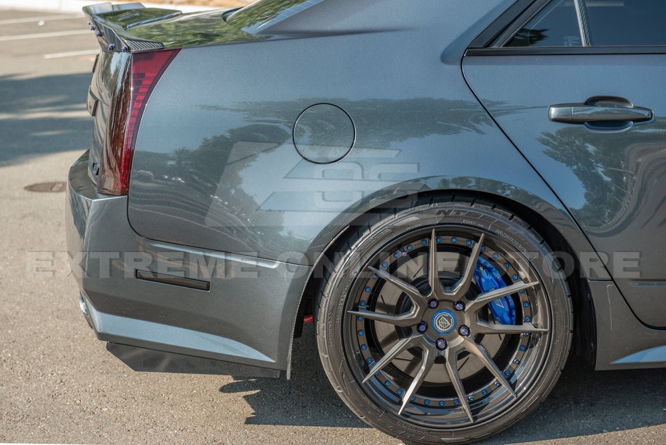 Cadillac CTS-V V2 Carbon Fiber Splash Guards Mud Flaps Sedan 2009-2014