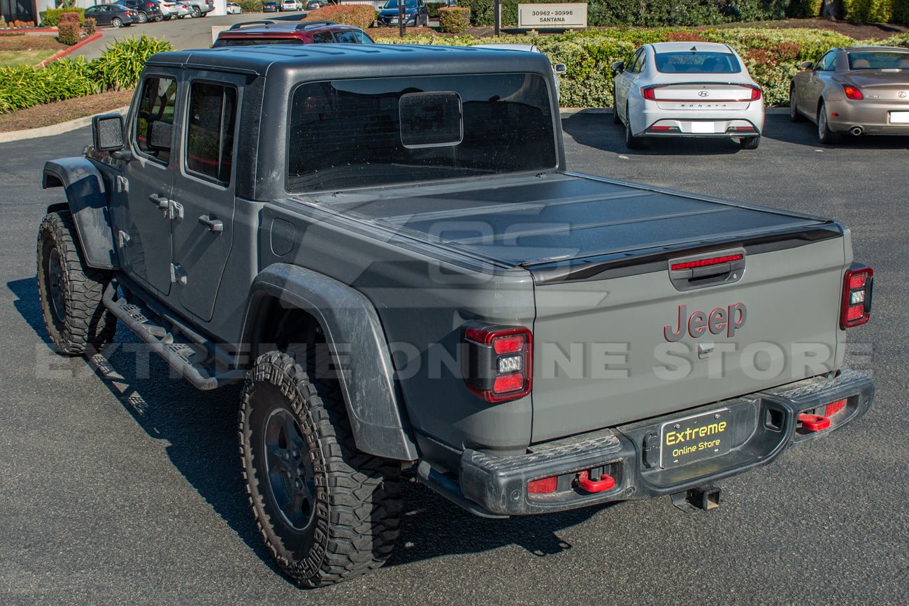 Jeep Gladiator JT Matte Black Rear Tailgate Lid Spoiler 2020-Up