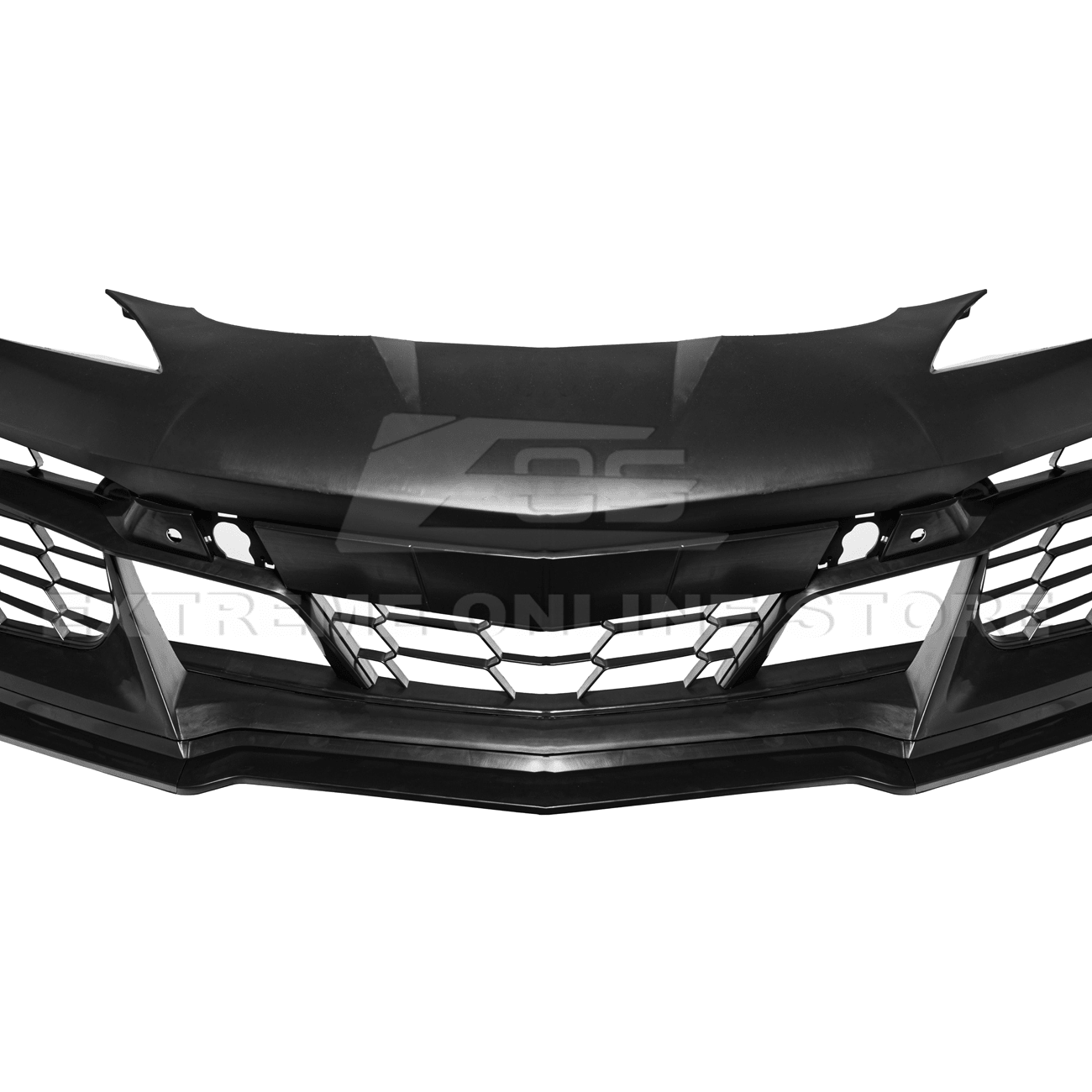 Chevrolet Corvette C8 Z06 Conversion Style Unpainted Front Bumper Kit 2020-2024