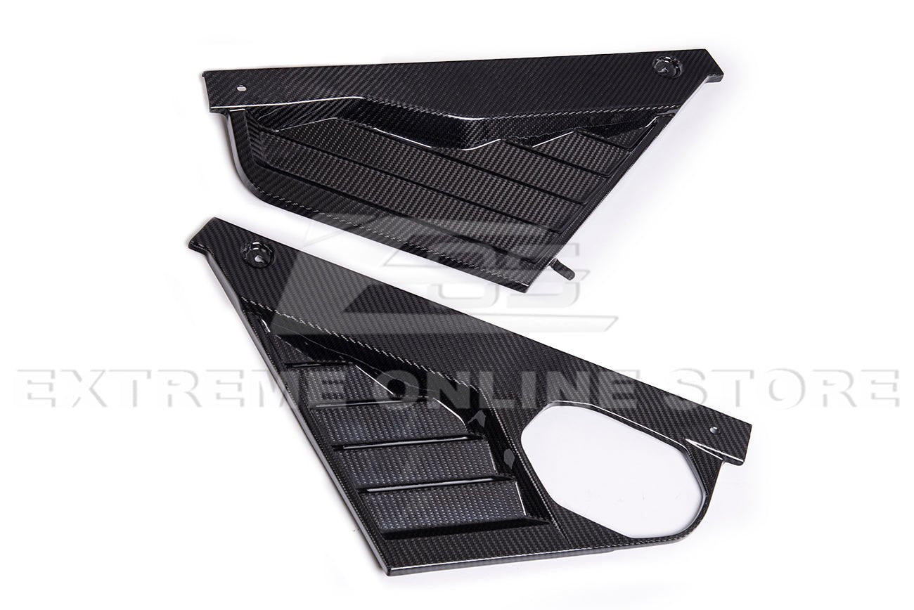 Chevrolet Corvette C8 Carbon Fiber Engine Cover Bay Panel Insert Coupe 2020-2024