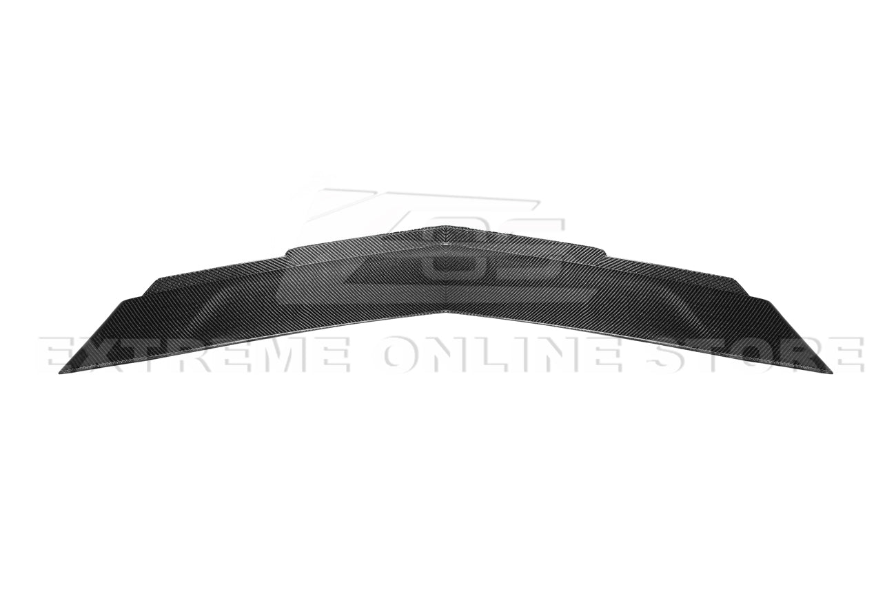 Cadillac CTS-V GMX322 Wickerbill Style Carbon Fiber Rear Trunk Spoiler 2009-2015
