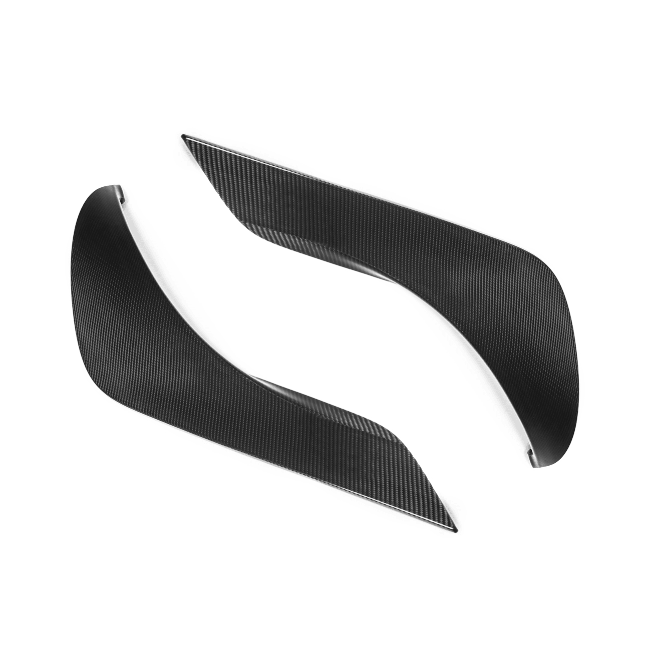 Toyota Supra A90 Carbon Fiber Side Fender Scoop Accent Door Garnish 2020-Up