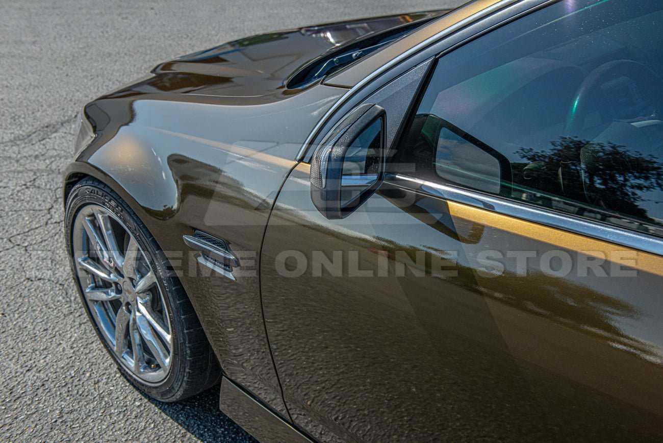 Pontiac G8 |Chevrolet Caprice Models Carbon Fiber Side Mirror Covers 2008-2009